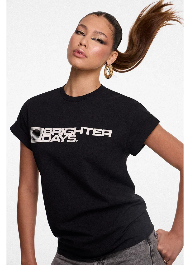 Ariana Grande Brighter Days Logo T-Shirt