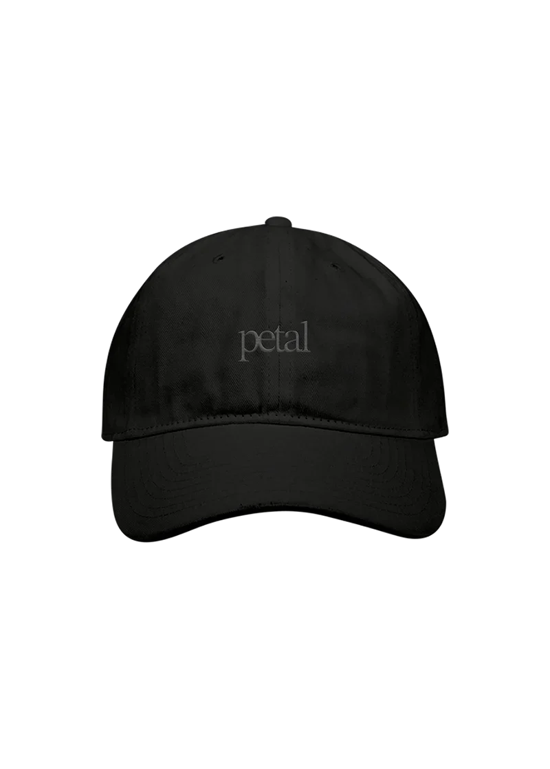 Ariana Grande Petal Black Logo Dad Hat Fan Merch