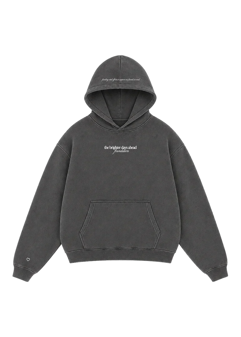 Ariana Grande Brighter Days Vintage Black Hoodie