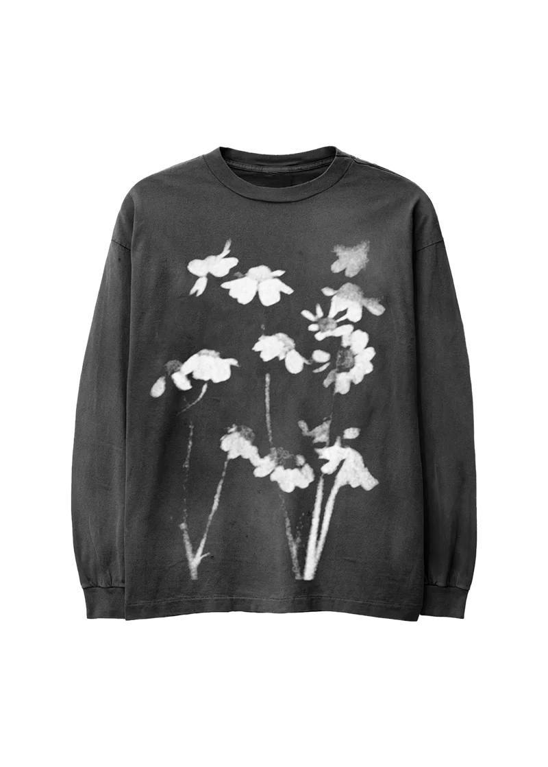 petal blurred flowers longsleeve