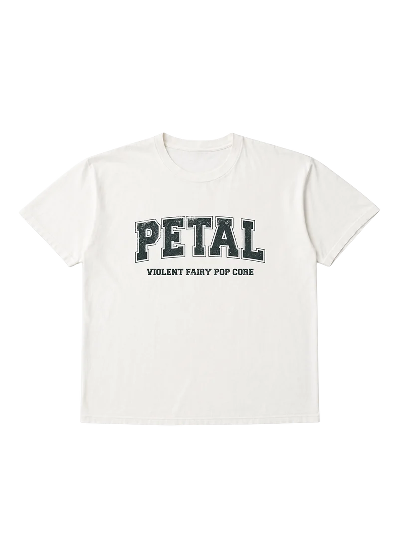petal core t-shirt (white)