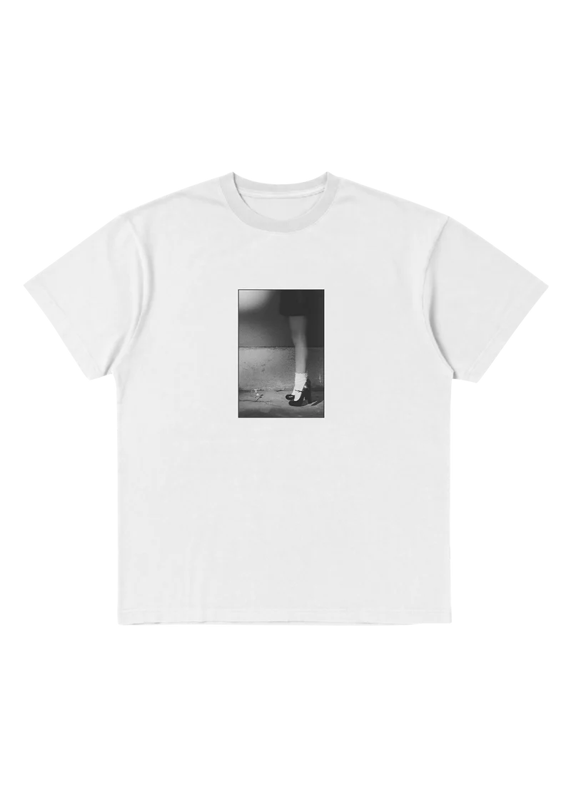 petal in the pavement t-shirt (white)