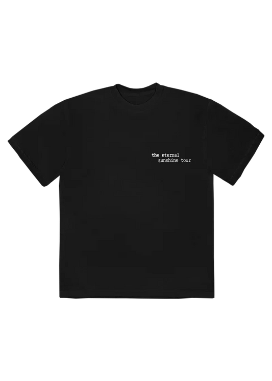Eternal Sunshine Tour Swirl T-Shirt Black Ariana Grande