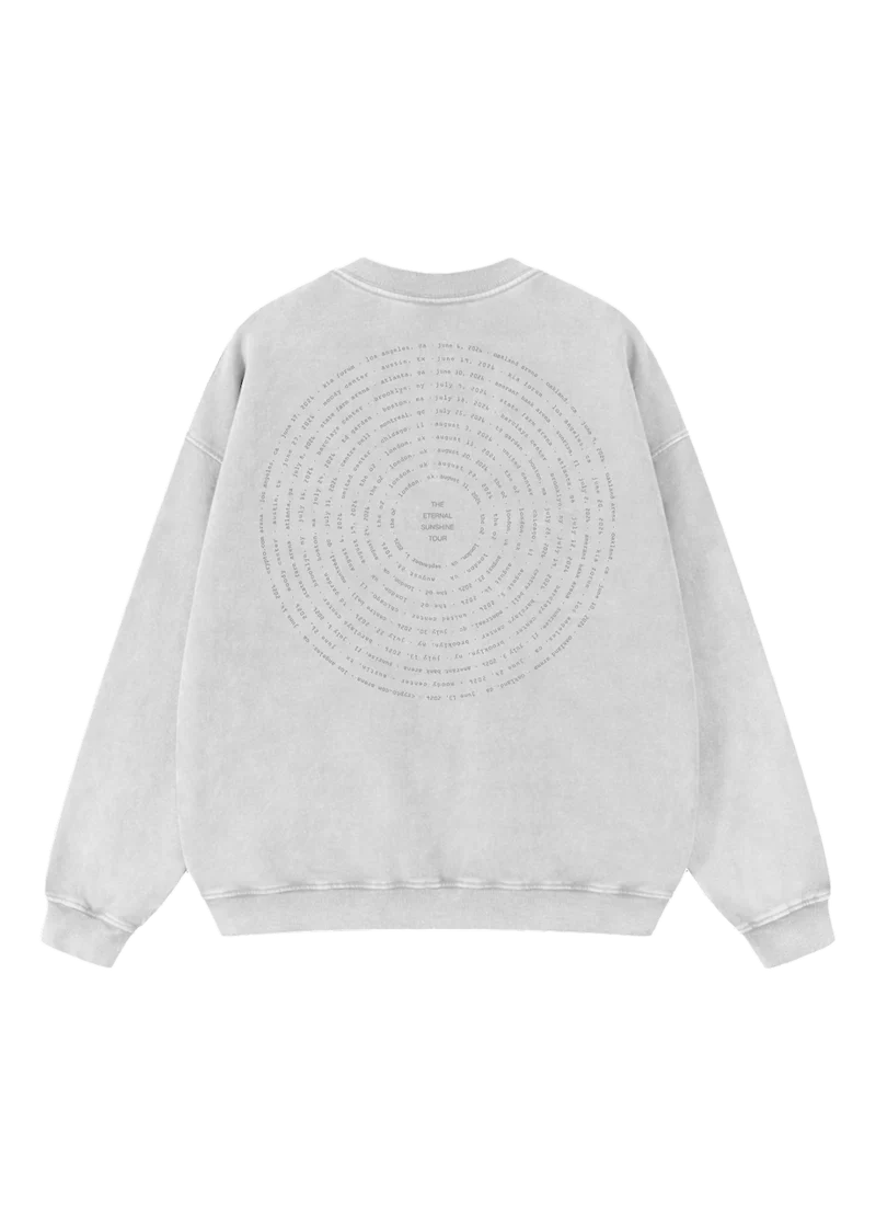 Ariana Grande AG Photo Graphic Fan Crewneck