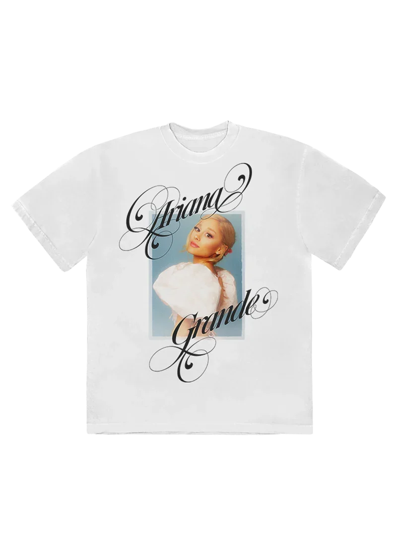 Ariana Grande AG Photo Fan Graphic T-Shirt