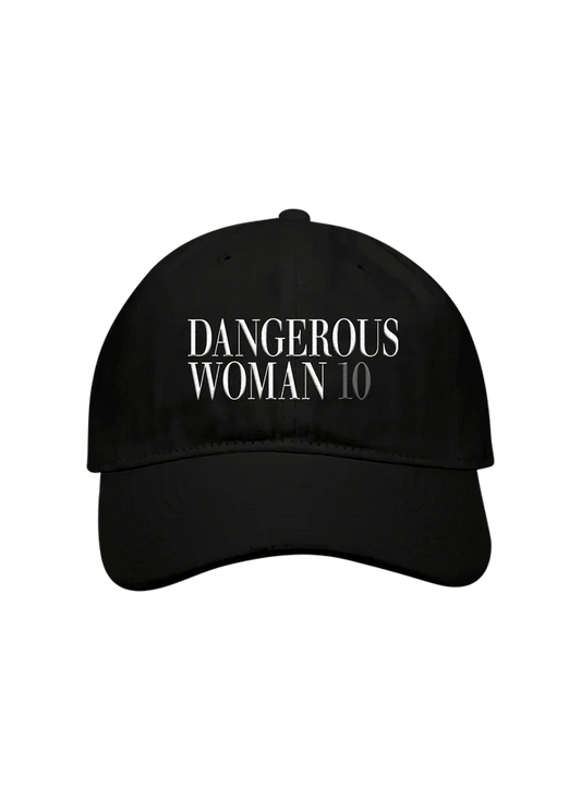 Dangerous Woman 10th Anniversary Hat Black Ariana Grande