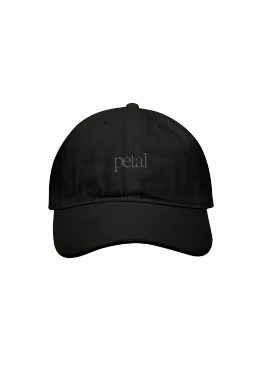 Ariana Grande Petal Black Logo Dad Hat Fan Merch