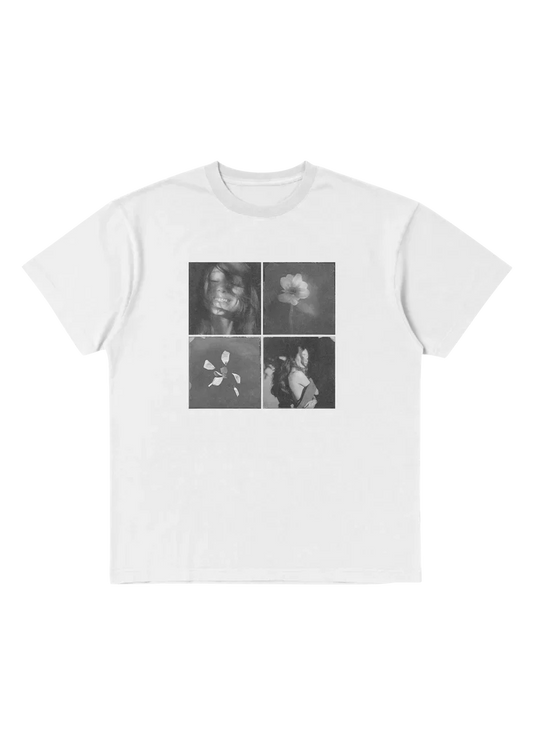 Ariana Grande Petal Tile Photo Graphic T-Shirt